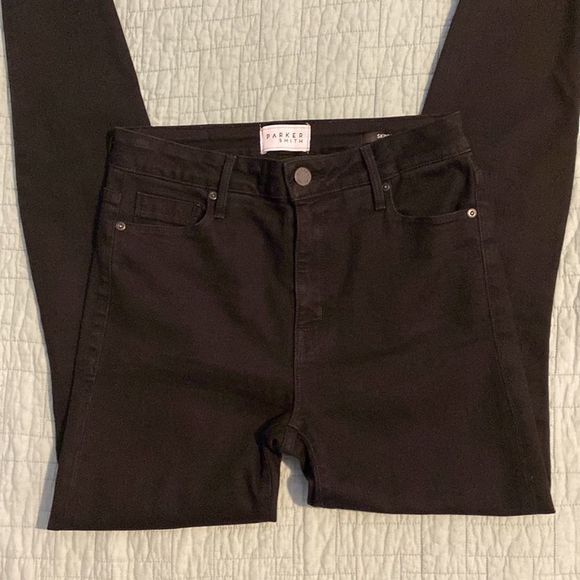 PARKER SMITH Denim - 𝅺PARKER Smith Black Skinny Jeans High Waist Women’s Size 6/28